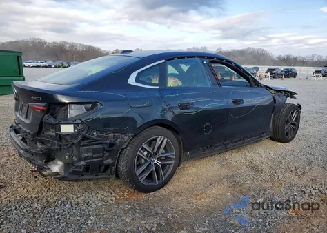 2022 BMW 430I Gran Coupe z USA, uszkodzony, nr VIN WBA63AV02NFM09232